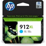 HP 912-XL (3YL81AE), originalna kartuša, azurna, 9ml, Za tiskalnik: HP OFFICEJET 8012, HP OFFICEJET 8013, HP OFFICEJET 8014, HP OFFICEJET 8015, HP