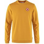 Fjällräven 1960 Logo Badge Sweater M Mustard Yellow 2XL Pulover na prostem