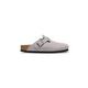 Birkenstock natikači semiš Boston Suede Leather vijolična 1032695