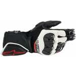 Alpinestars SP-8 V3 Air Gloves Black/White/Bright Red M Motoristične rokavice