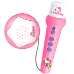slomart mikrofonom karaoke hello kitty roza fuksija