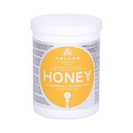 Kallos Cosmetics Honey maska za lase za poškodovane lase za suhe lase za vse vrste las 1000 ml
