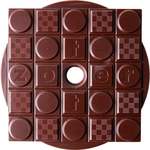 Zotter Schokoladen Kvadrati v krogu s 100% temno čokolado brez sladkorja - 70 g