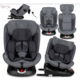 Otroški avtosedež, ISOFIX, TOP TETHER, 360- rotacija, nastavljiva MoMi EMI, siv