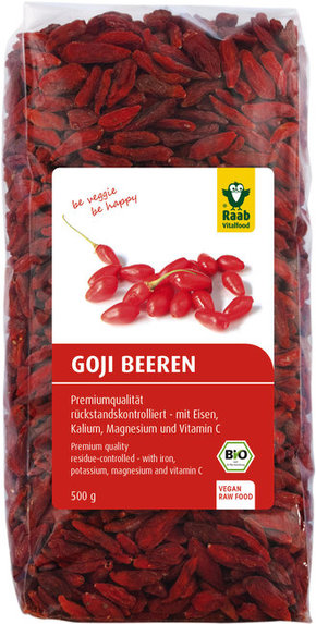 Raab Vitalfood GmbH Bio-Goji jagode - 500 g