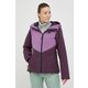Smučarska jakna Helly Hansen Alpine vijolična barva - vijolična. Smučarska jakna iz kolekcije Helly Hansen. Model izdelan materiala, ki ščiti pred mrazom, vetrom in snegom.