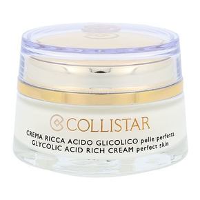 Collistar Pure Actives Glycolic Acid Rich Cream tonik za pomlajevanje 50 ml za ženske