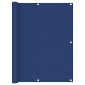 VidaXL Balkonsko platno modro 120x300 cm oksford blago