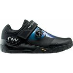 Northwave Overland Plus Shoes Black/Iridescent 47 Moški kolesarski čevlji