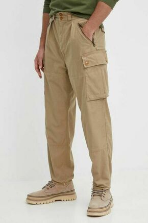 Bombažne hlače Polo Ralph Lauren zelena barva