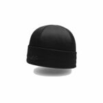 Kapa 4F siva barva, - črna. Kapa iz kolekcije 4F. Model izdelan iz elastičnega materiala s ploskimi šivi.