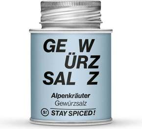 Stay Spiced! Sol z alpskimi zelišči - 120 g