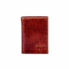Buffalo Rjava usnjena denarnica z vtisnjeno blagovno znamko CE-PR-N4-VTU.90_281608 Univerzalni