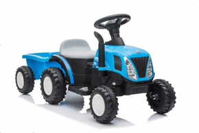Lean-toys Traktor in prikolica A009 + žarometi 1x45W 4