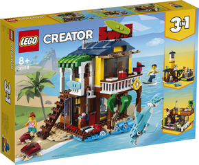 LEGO® Creator Hišica na plaži za surferje 31118