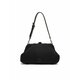 Torbica Marella črna barva - črna. Majhna torbica iz kolekcije Marella. Model na zapenjanje, izdelan iz tekstilnega materiala.