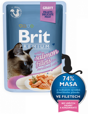 Brit Premium fileji lososa v želeju