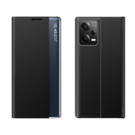 slomart Novo ohišje za spanje za xiaomi redmi note 12 pro+ flip cover stand black