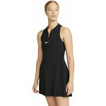 Nike Dri-Fit Advantage Womens Tennis Dress Black/White L Teniška obleka