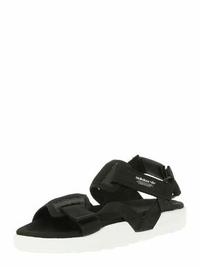 Sandali adidas Originals Adilette Adv W črna barva - črna. Sandali iz kolekcije adidas Originals. Model je izdelan iz tekstilnega materiala. Model z gumijastim podplatom