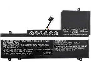 CoreParts Baterija za prenosnik za Lenovo 51.68Wh Li-Pol 7.6V 6800mAh črna