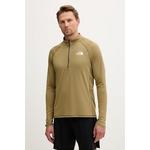 The North Face moška trening majica z dolgimi rokavi SUNRISER zelena NF0A8BBM2EL1