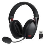 Redragon Ire H848 gaming slušalke, črne, bluetooth/brezžične, 10dB/mW, mikrofon