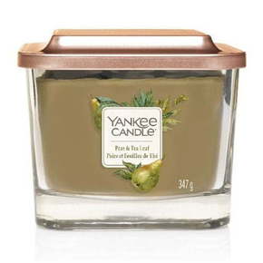 Yankee Candle Aromatična sveča srednje kvadratna hruška in čajni list 347 g
