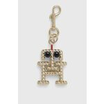Obesek za ključe Tommy Hilfiger - zlata. Obesek za ključe iz kolekcije Tommy Hilfiger. Model izdelan iz kovine.