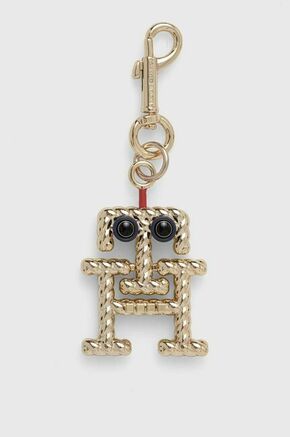 Obesek za ključe Tommy Hilfiger - zlata. Obesek za ključe iz kolekcije Tommy Hilfiger. Model izdelan iz kovine.