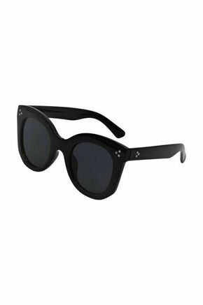 Otroška sončna očala Elle Porte črna barva - črna. Otroški sončna očala iz kolekcije Elle Porte. Model z enobarvnimi stekli in okvirji iz plastike. Ima filter UV 400.
