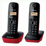 Panasonic KX-TG1612SPR telefon, DECT, črni