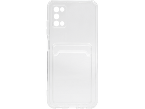 Chameleon Samsung Galaxy A03s - Gumiran ovitek (TPUC) - prozoren svetleč Card