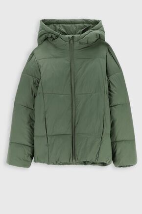 Otroška jakna Coccodrillo zelena barva - zelena. Otroški jakna iz kolekcije Coccodrillo. Podložen model