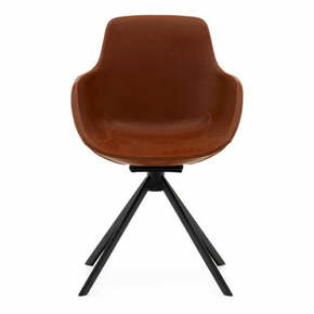 Jedilni stoli v konjak rjavi barvi v kompletu 2 ks Tissiana – Kave Home