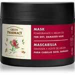 Green Pharmacy Argan Oil & Pomegranate Care Mask negovalna maska za poškodovane lase 300 ml
