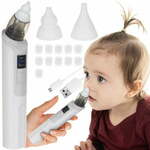 Akumulatorski električni nosni aspirator za otroke
