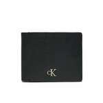 Calvin Klein Velika moška denarnica Mono Hrdw Rfid Bifold W/Coin K50K511444 Črna