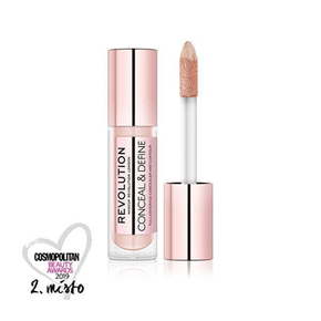 Makeup Revolution (Conceal &amp; Define Concealer) 4 g (Odstín C0.5)