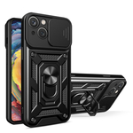MG Hybrid Armor Camshield ovitek za Realme 10 Pro, črna