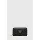 Denarnica Love Moschino ženski, črna barva - črna. Velika denarnica iz kolekcije Love Moschino. Model izdelan iz sintetičnega materiala. Model je enostaven za čiščenje in vzdrževanje.