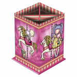 NEW Stojalo za svinčnike Gorjuss Carousel Roza Karton (8.5 x 11.5 x 8.5 cm)