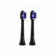 TrueLife SonicBrush Compact Heads Black Whiten nadomestne glave za zobno ščetko TrueLife SonicBrush Compact / Duo 2 kos