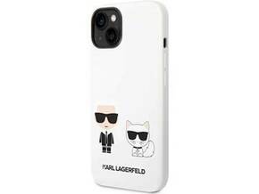 Karl Lagerfeld Karl Lag. And Chou. Silikon iPhone 14 Plus White KLHCP14MSSKCW