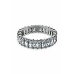 Swarovski Očarljiv prstan s kristali Matrix 5648916 (Obseg 52 mm)