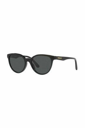 Otroška sončna očala Versace črna barva