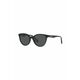 Otroška sončna očala Versace črna barva, 0VK4427U - črna. Otroška sončna očala iz kolekcije Versace. Model z enobarvnimi stekli in okvirji iz plastike. Ima filter UV 400.