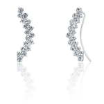 JwL Luxury Pearls Čudoviti bleščeči uhani s kristali JL0689