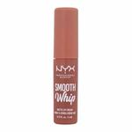 NYX Smooth Whip Matte Lip Cream šminka s kremno teksturo za bolj gladke ustnice 4 ml odtenek 01 Pancake Stacks za ženske
