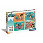 Clementoni Puzzle DC Super Friends 4v1 (12+16+20+24 kosov)